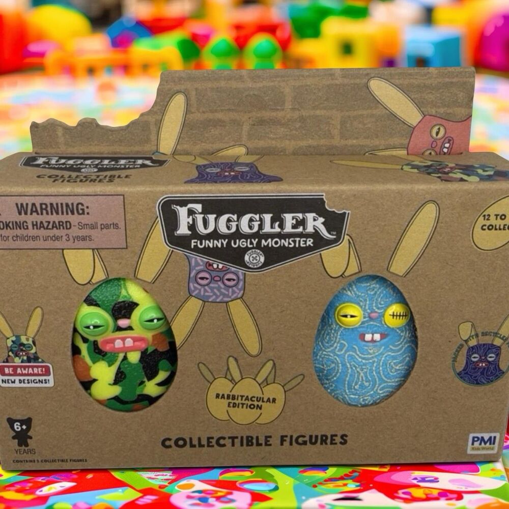 🔥 ZURU FUGGLER Rabbitacular Edition 2-Pack Collectible Figures NIB 🔥